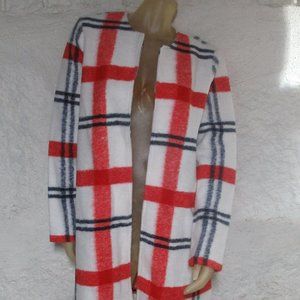 Cynthia Rowley Plaid Jacket Sz M